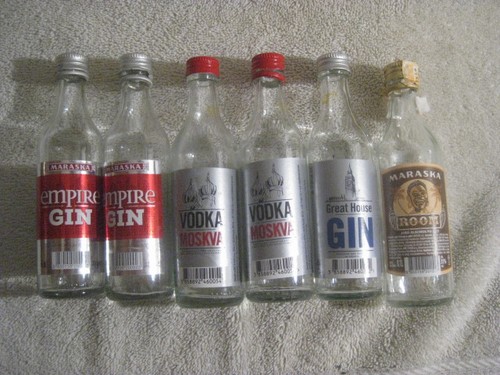 Lot vintage mini alcohol - lot,