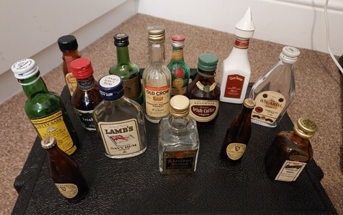 Vintage miniature alcohol - vintage,