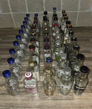50 Empty Miniature Alcohol