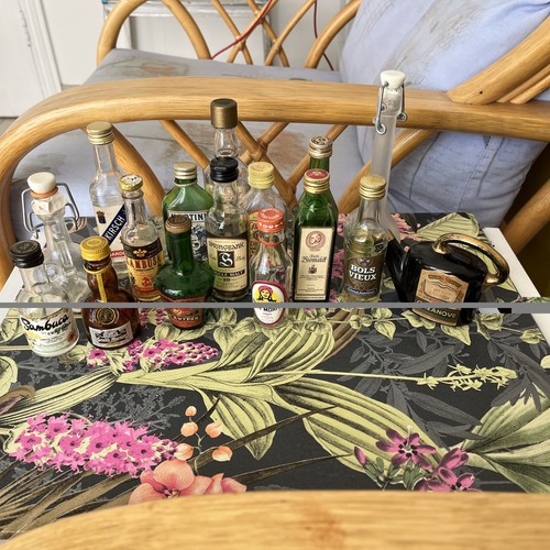 Vintage empty alcohol - empty,