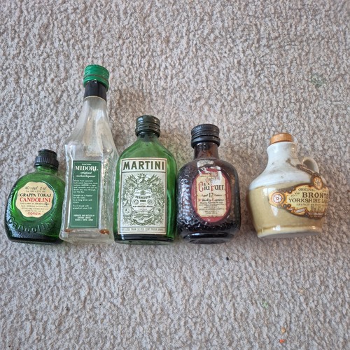 Empty used mixed miniature - mixed,