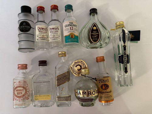 Miniature liquor liqueur - liquor,