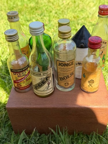 Vintage lot miniature empty - vintage,