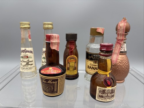 Vintage miniature alcohol - vintage,