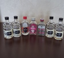 Empty Miniature Alcohol