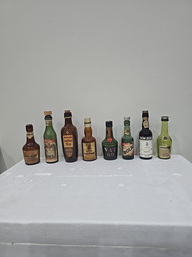 Vintage miniature alcohol - miniature,
