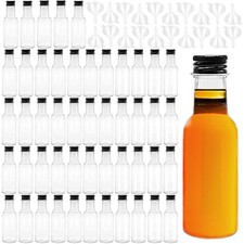 Mini Liquor Bottles,50 Pack