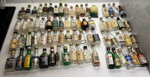 Vintage empty miniature - vintage,