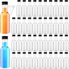 Mini Liquor Bottles,50 Pack